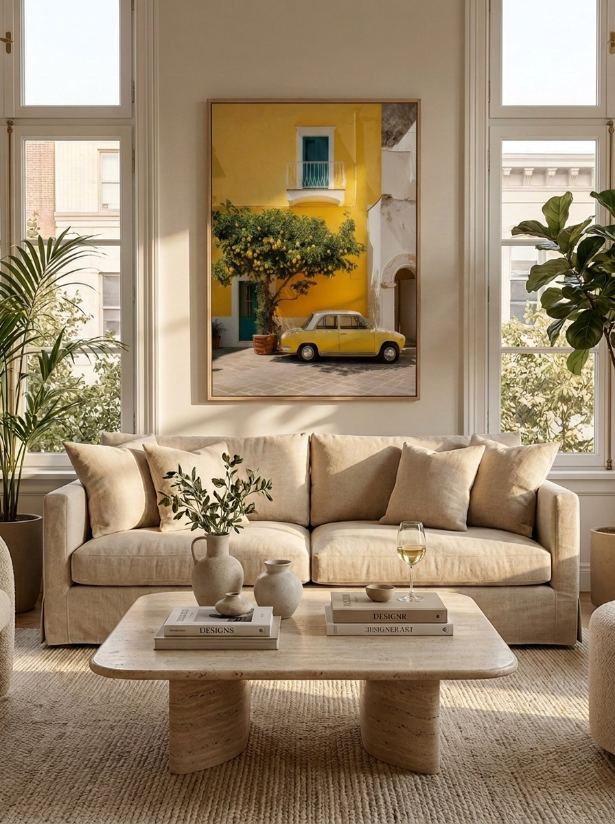 Lemon Drop — Amalfi Coast Print