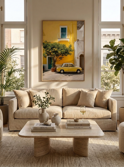 Lemon Drop — Amalfi Coast Print