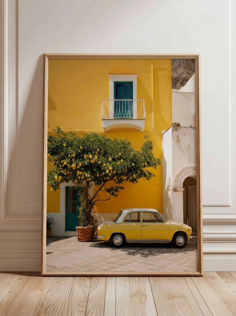 Lemon Drop — Amalfi Coast Print